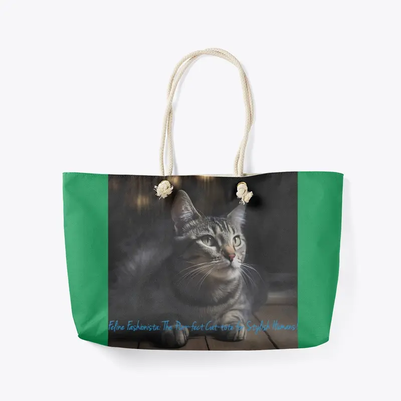 The Purr-fect Cat-tote :)